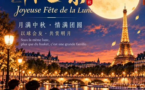 FCBA法国华人篮球协会恭祝大家2026年中秋快乐